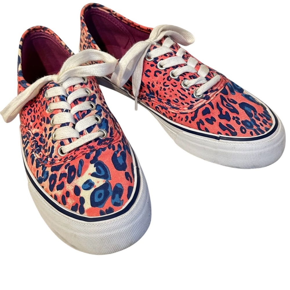 Joe Boxer Pink Leopard Print Sneakers 7